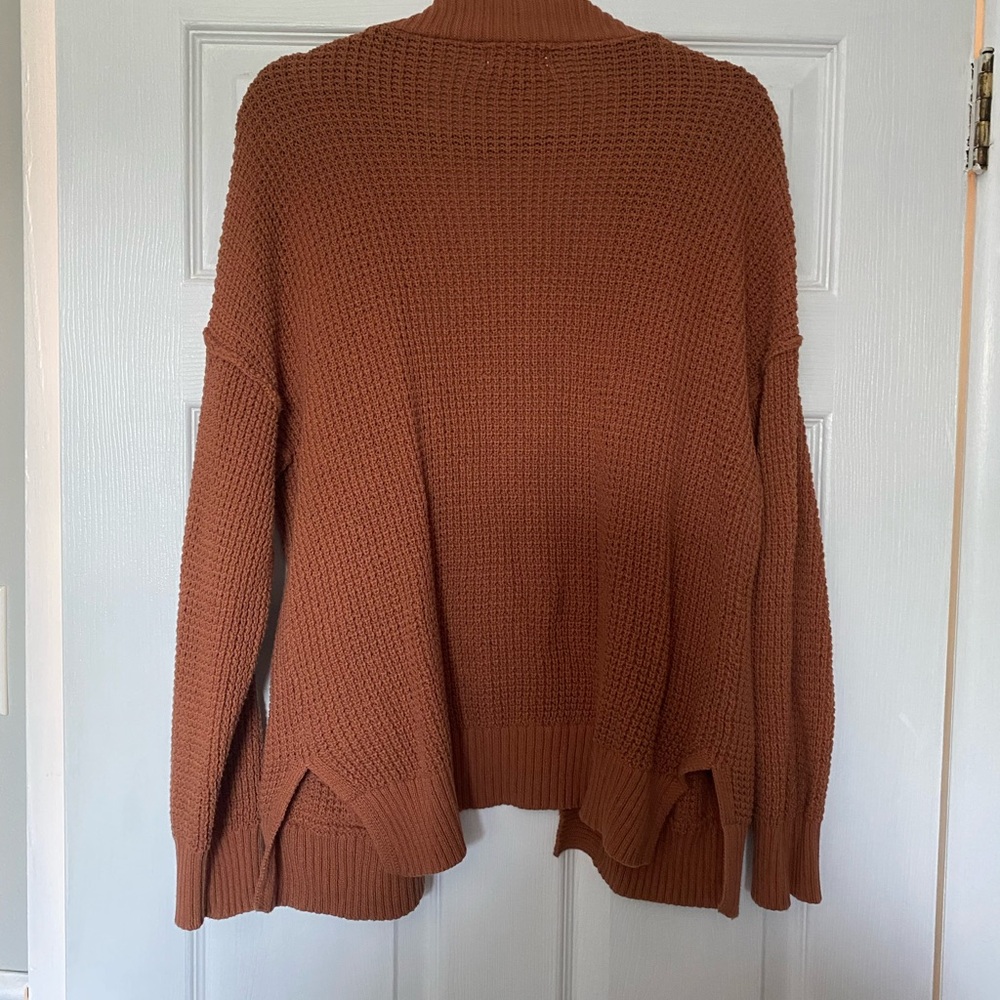 Universal Thread Rust Open-Front Cardigan - Picture 2 of 3